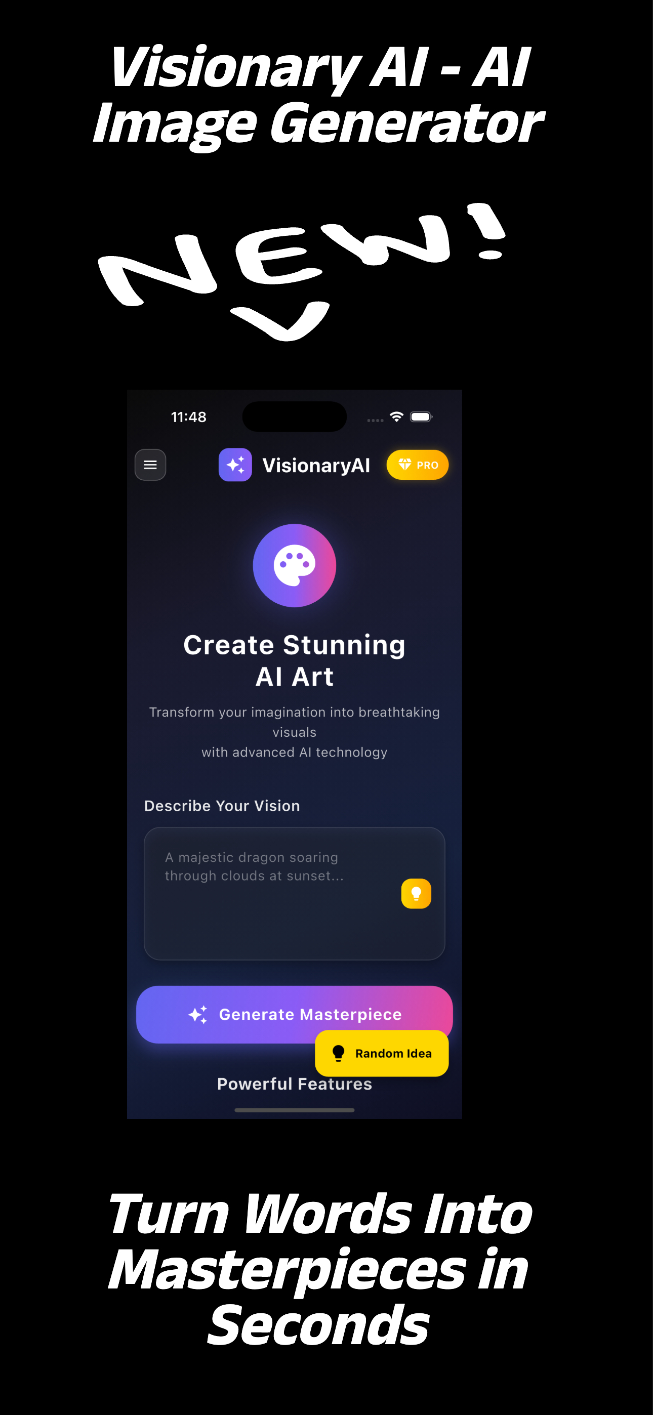 Visionary AI Interface